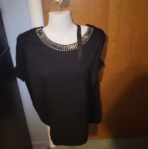 Simply vera embellished top
